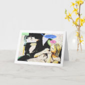 Der Vatertags-Therapeut Karte (Gelbe Blume)