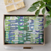 Der Vatertags-Vater-Seidenpapier Seidenpapier (Geschenk)