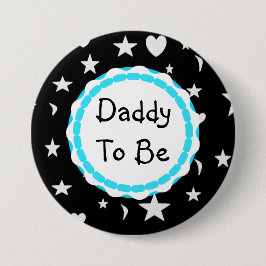 Der Vati, zum Sterne, Monde und Herz zu sein Button