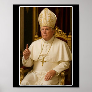 Der Vatikan hat einen neuen Papst Christlich, der Poster