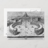 Der Vatikan, Rom Postkarte (Vorne/Hinten)
