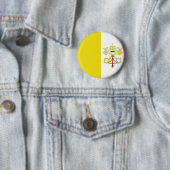 Der Vatikan-Staats-Flagge Button (Beispiel)