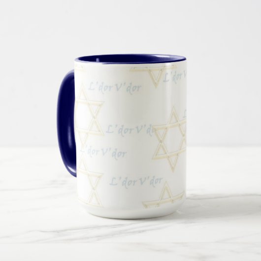 Der V'dor Generation to Generation Mug Tasse (Vorderseite Links)