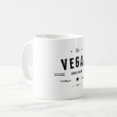 Der vegane Herr Kaffeetasse (Vorderseite Links)