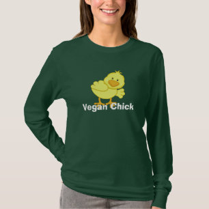 Der vegane T - Shirt der Küken-Frauen