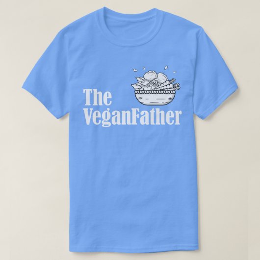 Der Veganvater Veganer Vater von Rohkost Die sonni T-Shirt (Design vorne)