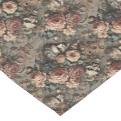 Der Velvet Crash - Gotisches Viktorianisches Desig Kurzer Tischläufer (Ecke)