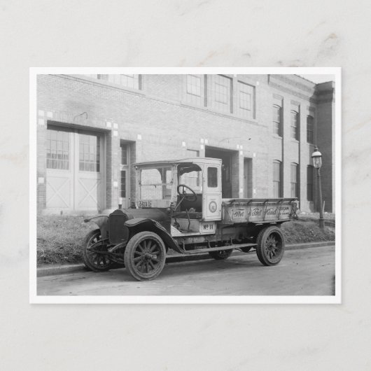 Der Velvet Kind Eis Truck Postkarte (Vorderseite)