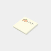 Der verärgerte Taco mit vollständigem Namen und Post-it Klebezettel (angewinkelt)