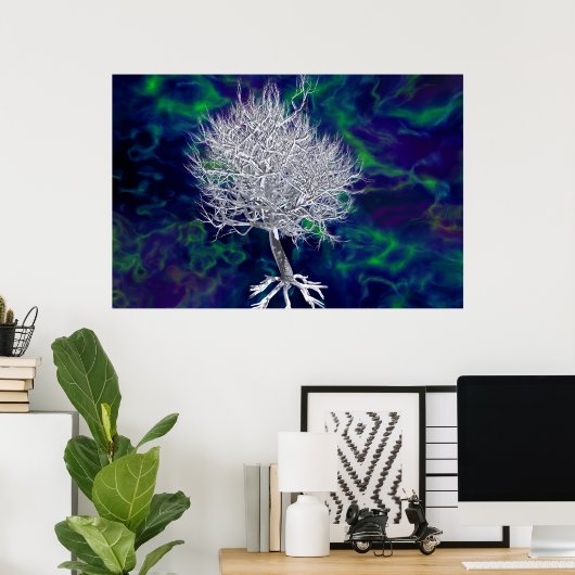 Der verbotene Baum des Lebens Poster (Heimbüro)