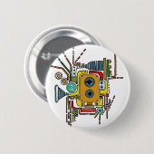 der Verbreitungsknopf Button (Vorne & Hinten)