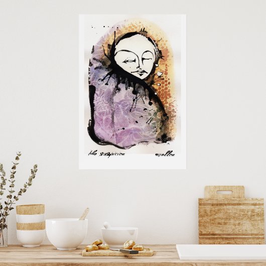 der Verdacht Poster (Küche)