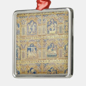 Der Verdun-Altar, dekorative Schilderung Silbernes Ornament (Links)