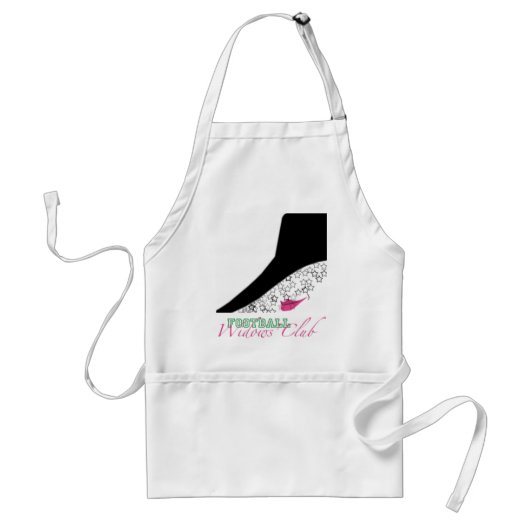 Der Verein-offizielle Schürze der Fußball-Witwen (Vorne)