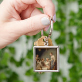 Der vereinbarte Antrag Schlüsselanhänger (Hand)