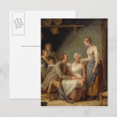 Der vereinbarte Vorschlag Postkarte (Vorne/Hinten)