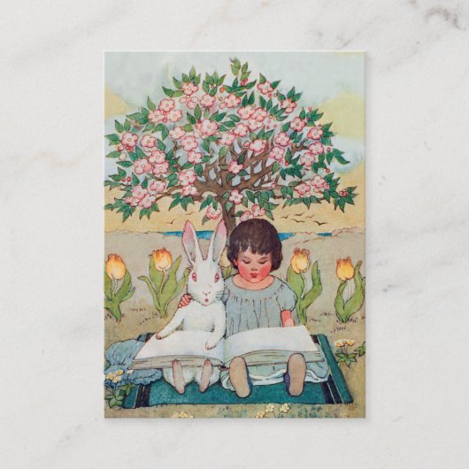 Der Verfasser der Kinder, Tutor, Visitenkarte (Vorderseite)