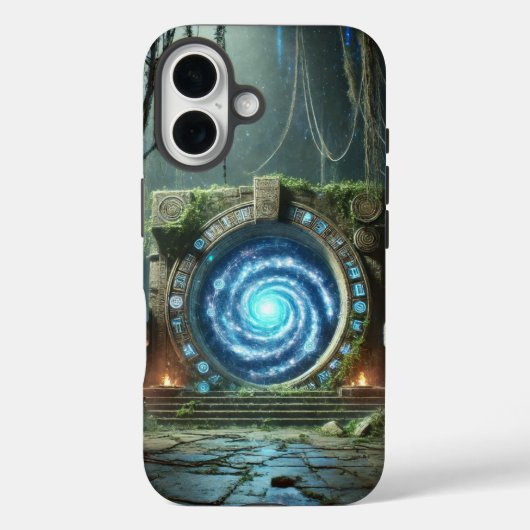 Der vergessene Tempel der Zeit Case-Mate iPhone Hülle (Rückseite)