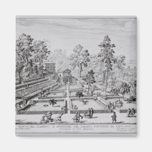 Der Vergnügensgarten und der Pavillon von Papst Magnet
