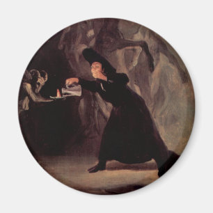 Der verhexte Mann von Francisco Goya 1798 Magnet
