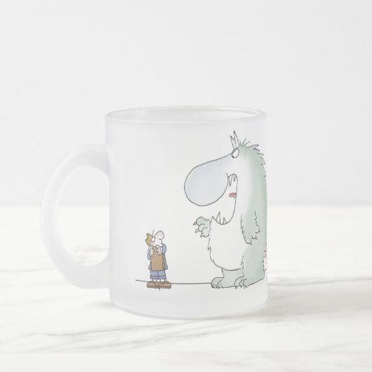 Der Verkauf beginnt, wenn der Kunde Nein sagt Mattglastasse (Links)