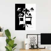 Der Verkauf der Hut Poster (Heimbüro)