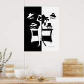 Der Verkauf der Hut Poster (Küche)