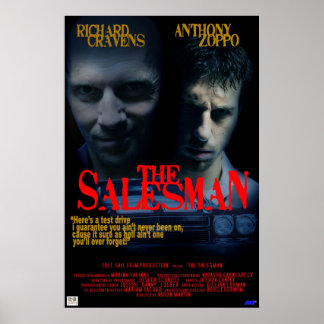 Der Verkäufer Poster
