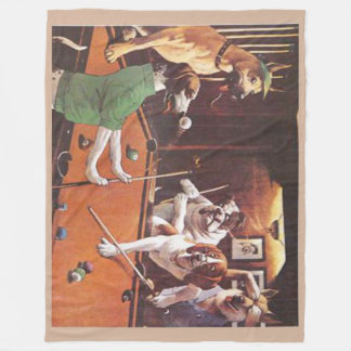 Der verkratzende Beagle Fleecedecke