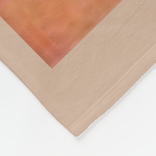 Der verkratzende Beagle Fleecedecke (Ecke)