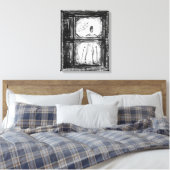 Der verkrüppelte Mann Leinwanddruck (Insitu (Schlafzimmer))