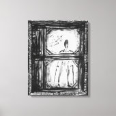 Der verkrüppelte Mann Leinwanddruck (Vorderseite)