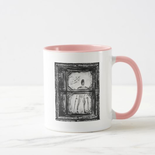 Der verkrüppelte Mann Tasse (Rechts)