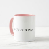Der verkrüppelte Mann Tasse (Vorderseite Links)