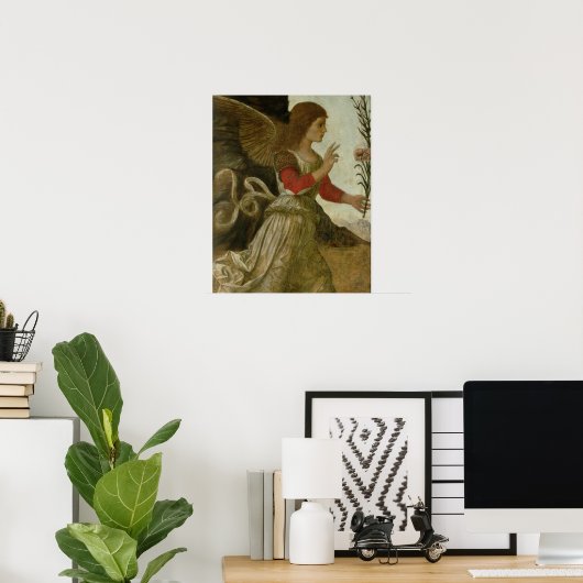 Der verkündende Engel Gabriel Poster (Heimbüro)