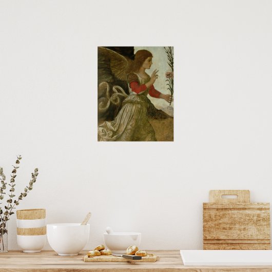 Der verkündende Engel Gabriel Poster (Küche)