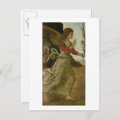 Der verkündende Engel Gabriel Postkarte (Vorne/Hinten)