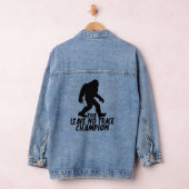 Der Verlass No Trace Champion Funny Bigfoot Jeansjacke (Hangar)