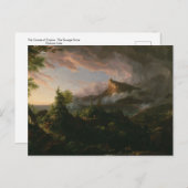 Der Verlauf des Empire: Savage Staat von Thomas Co Postkarte (Vorne/Hinten)