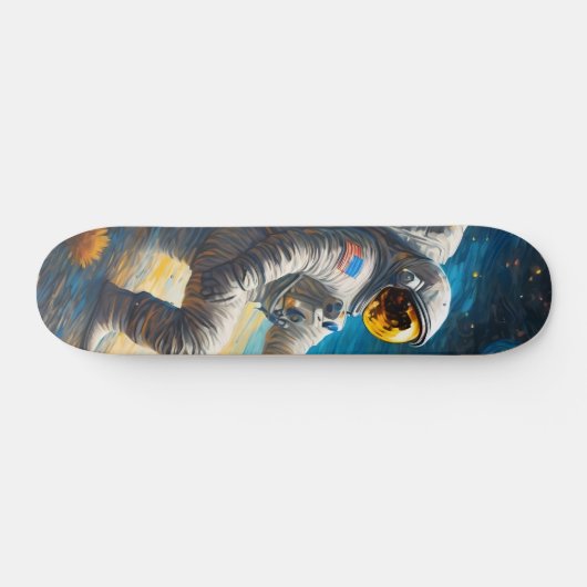 Der verlorene Astronaut Skateboard (Horizontal)