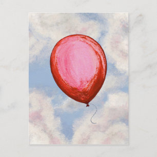 DER VERLORENE BALLOON ~ POSTKARTE