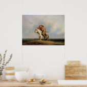 Der verlorene Greenhorn, verloren an der Prärie vo Poster (Küche)