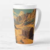 Der verlorene Schatz in der Wüste Milchtasse (Rechte Ecke)