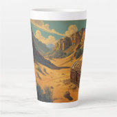 Der verlorene Schatz in der Wüste Milchtasse (Vorderseite)