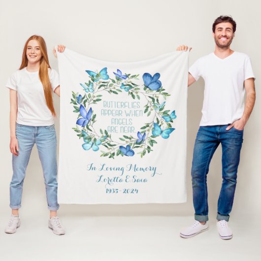 Der Verlust der Schmetterlingsmaske an der Mutter Fleecedecke (Beispiel)