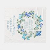 Der Verlust der Schmetterlingsmaske an der Mutter Fleecedecke (Vorderseite (Horizontal))