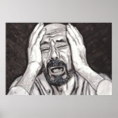 Der Verlust eines Angehörigen, Traurigkeit Poster (Vorne)