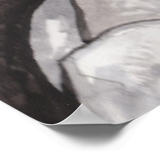 Der Verlust eines Angehörigen, Traurigkeit Poster (Ecke)