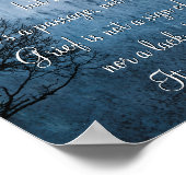 Der Verlust eines geliebten Posters Poster (Ecke)