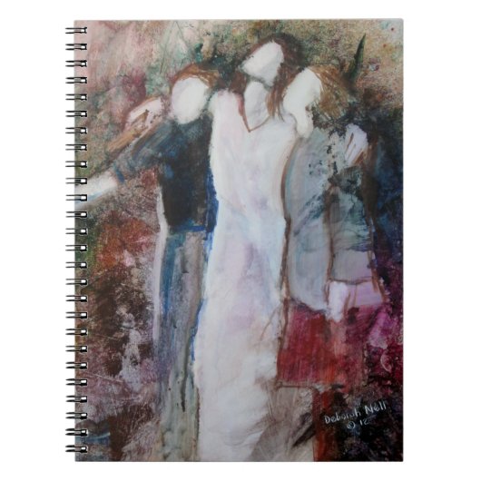 "Der Vermittler-" Notizbuch Notizblock (Vorderseite)